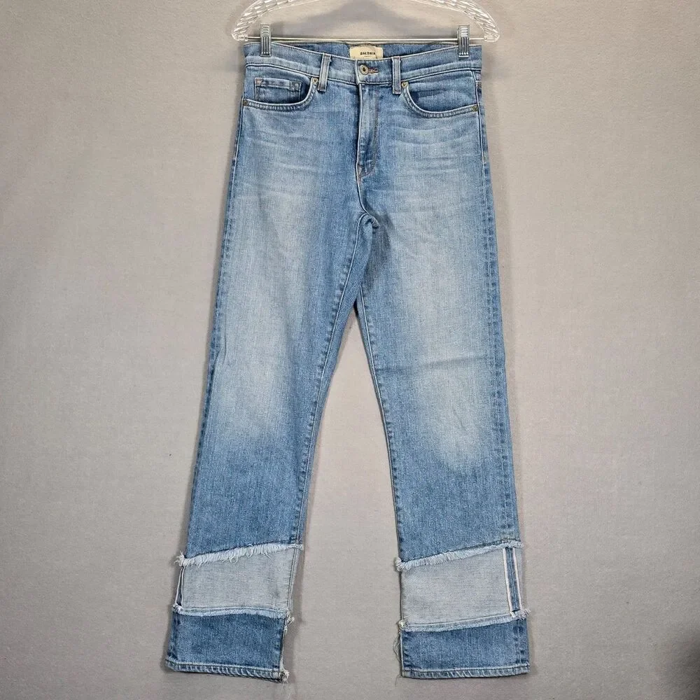 BALDWIN denim Sz Size 27x29 Stella Harvey Mid-rise Straight